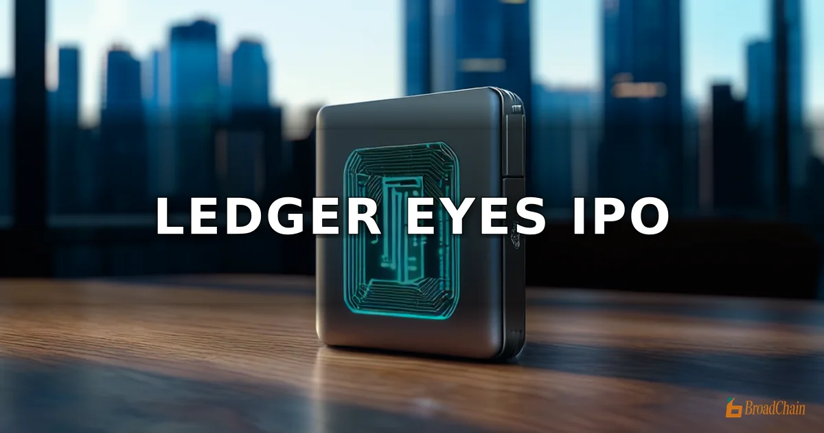 Ledger聘请前Circle高管出任CFO，筹备IPO并扩张美国业务