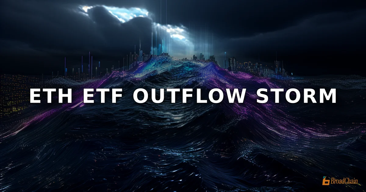 3月26日以太坊现货ETF连续7日净流出，3月26日单日流出9254万美元