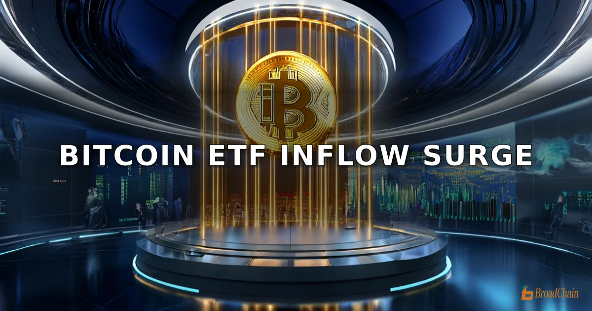 4月14日比特币现货ETF净流入4.11亿美元,贝莱德IBIT净流入2.14亿美元居首