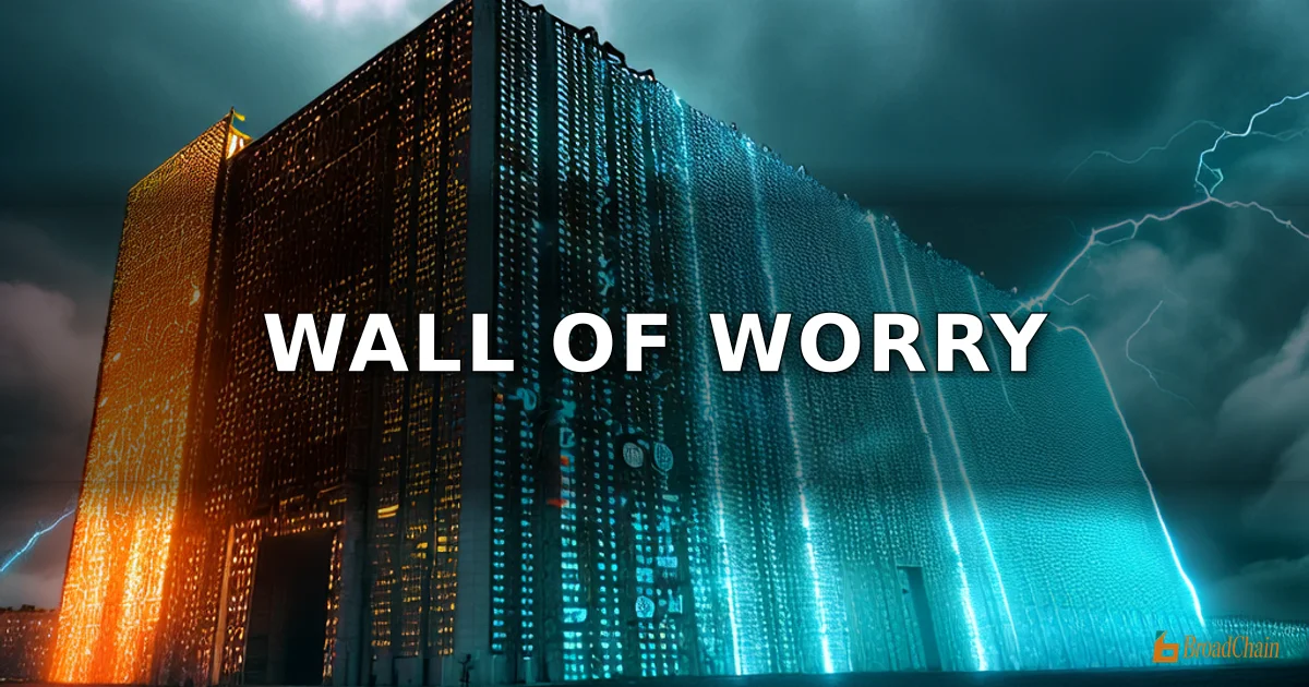 比特幣現「憂慮之牆」式上漲，散戶情緒仍滯後