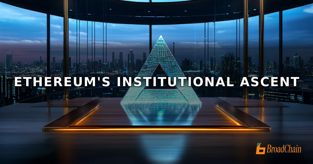 以太坊获机构青睐，Etherealize CEO解析其价值逻辑