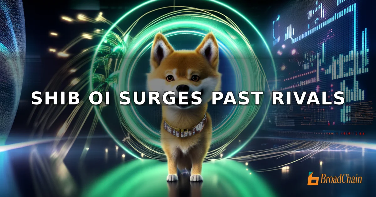 Shiba Inu未平仓合约激增超20%，超越比特币与瑞波币