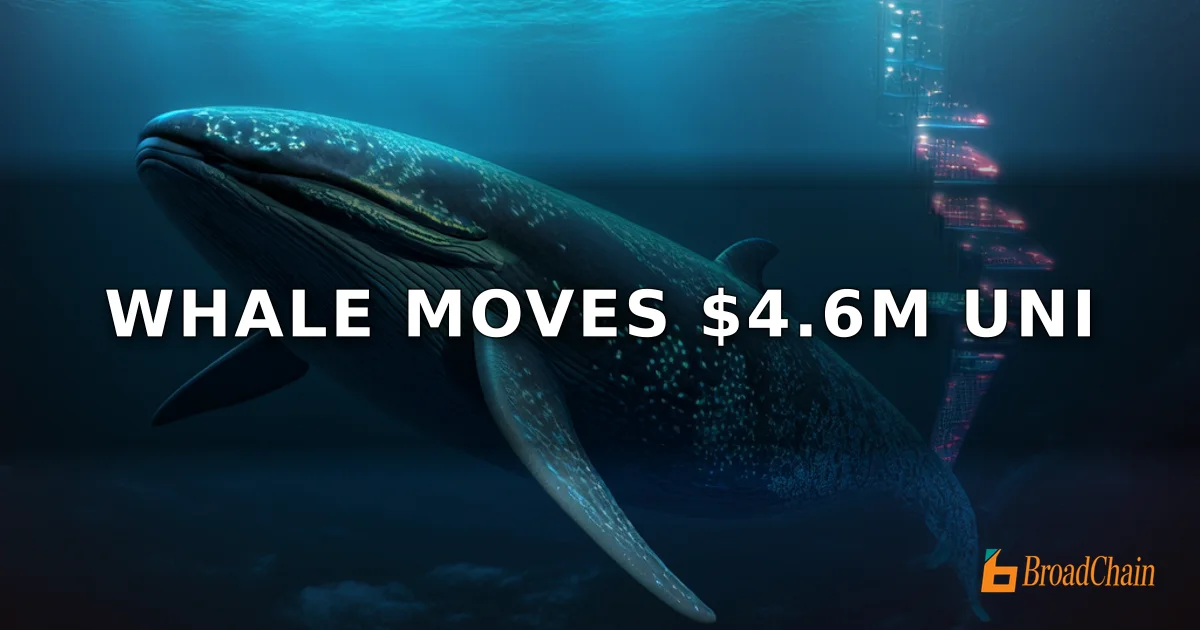 巨鲸地址向三家交易所存入139.7万枚UNI，价值约460万美元