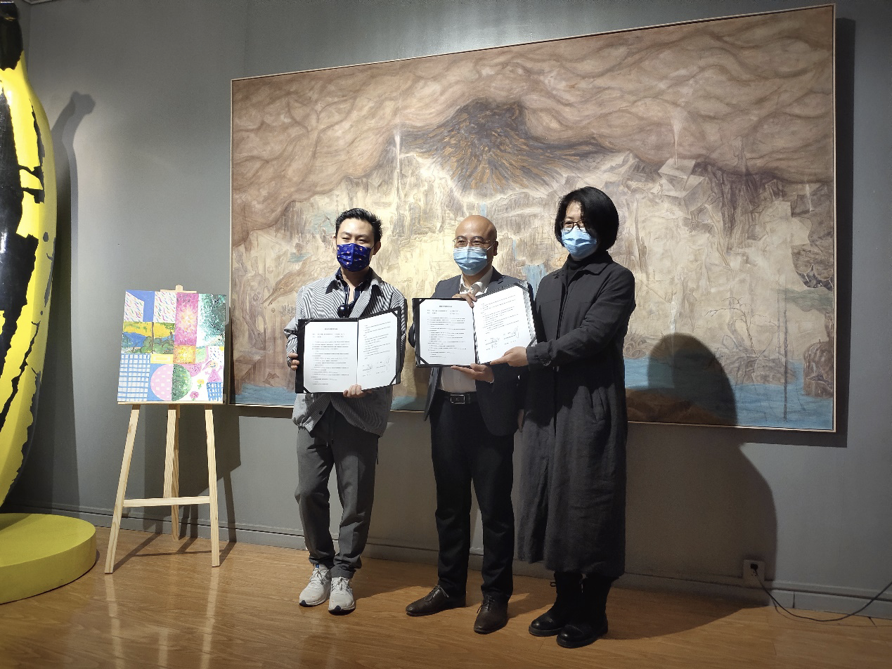 专家学者齐聚北京798，Rivvoo润沃*宋洋美术发布会圆满落幕