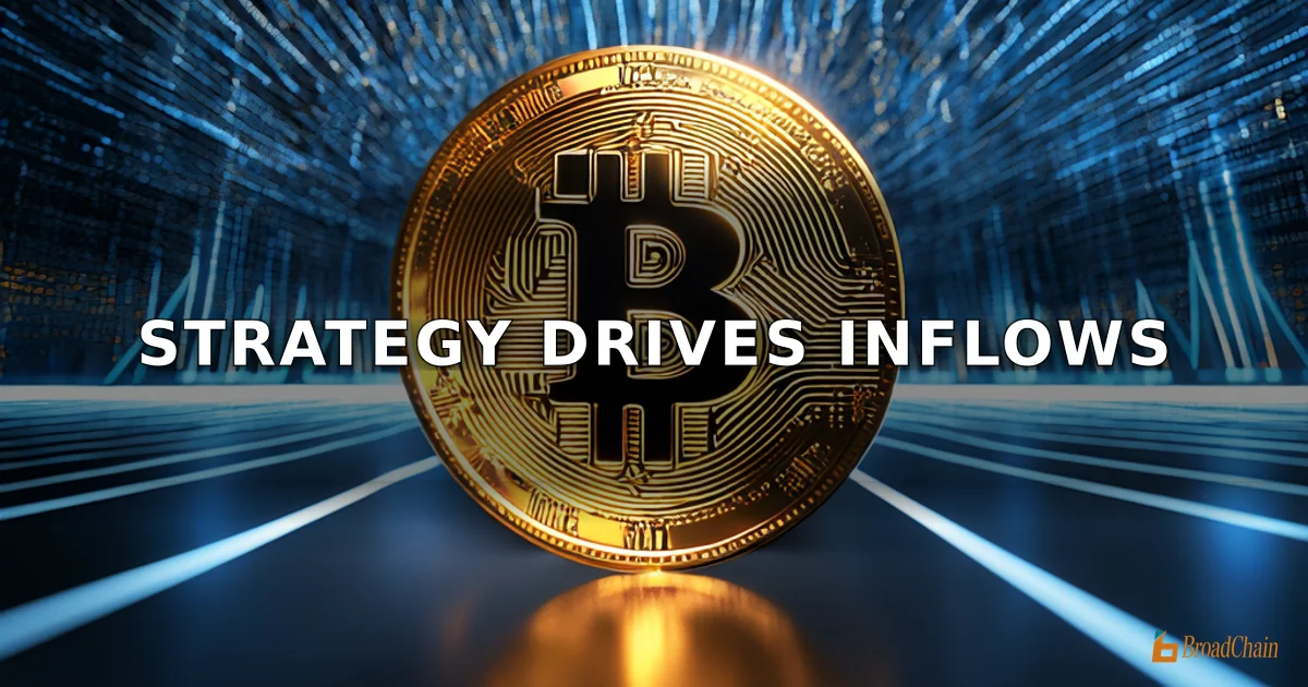 摩根大通:Strategy是比特币资金流入的主要因素