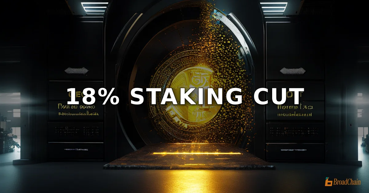 贝莱德以太坊质押ETF ETHB对质押收益收取18%佣金,行业热议费率水平